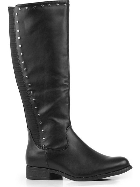 Adam s Γυναικείες Μπότες Μαύρο Eco Leather
