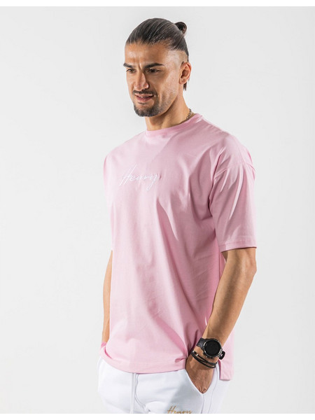 Henry T-shirt 3-420 Ροζ