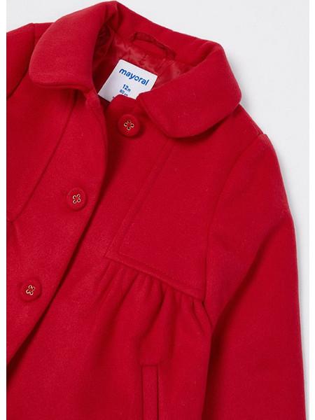 Mayoral παλτό μακρύ κόκκινο 02434-19