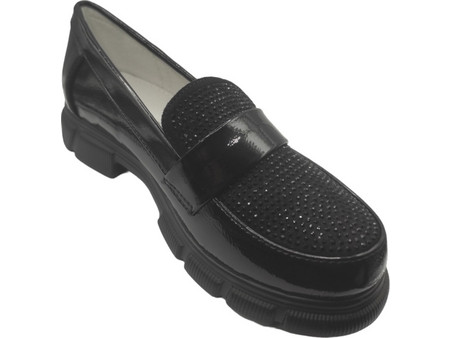 Adams Loafers Adam's shoes 1-914-23514-39 Μαύρα