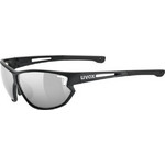 Uvex Sportstyle 810 S53.0.933.2216 Αθλητικά Γυαλιά Ηλίου Μάσκα Κοκάλινα Μαύρα με Γκρι Polarized Φακό