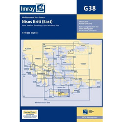 Ναυτικοί Χάρτες Imray Ανατολική Κρήτη - EVAL 01893-23