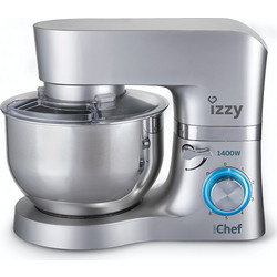 Izzy Super Chef S1503 Κουζινομηχανή 1400W με Ανοξείδωτο Κάδο 6lt