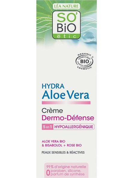 So' Bio Etic Hydra Aloe Vera Creme Dermo-Defense 50ml