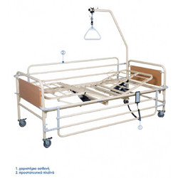Orthokinisi Νοσοκομειακό Κρεβάτι Ηλεκτρικό Ξύλινο KN200.H