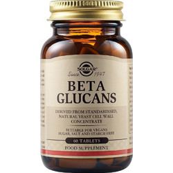 Solgar Beta Glucans 60 Ταμπλέτες