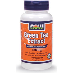 Now Foods Green Tea Extract 400mg 100 Κάψουλες