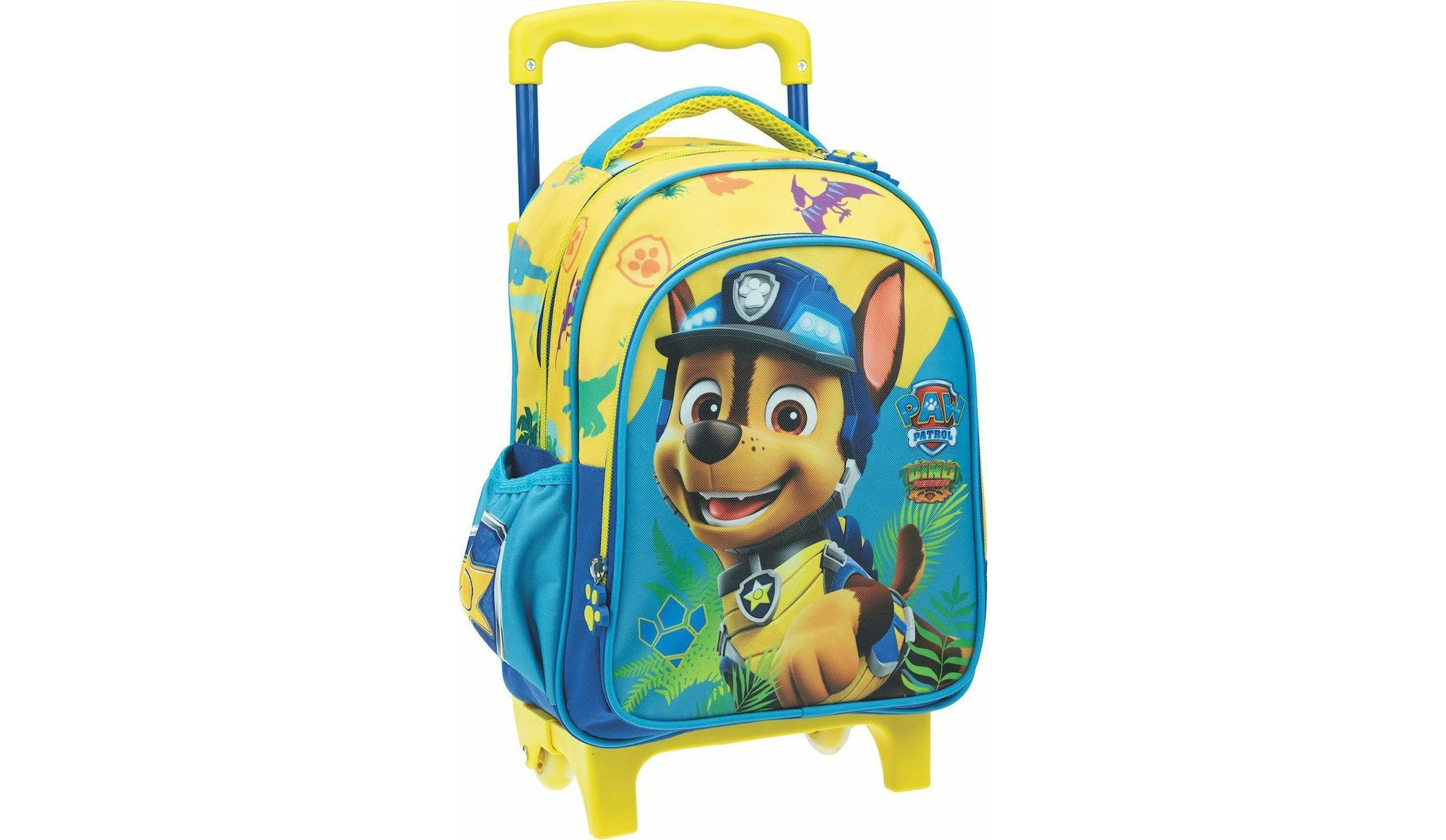 Gim Paw Patrol Chase Blue Σχολική Τσάντα Τρόλεϊ Νηπιαγωγείου Μπλε