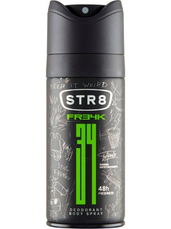 STR8 Fr34K Ανδρικό Αποσμητικό Spray 24h 150ml