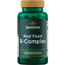 Swanson Real Food B-Complex 60 Κάψουλες