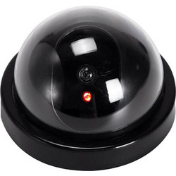 Realistic Looking Fake Dummy Motion Detection System Security Camera(Black) (OEM)