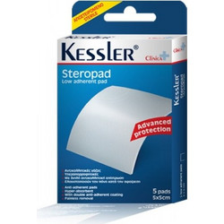 Kessler Steropad Αποστειρωμένες Γάζες 5x5cm 5τμχ