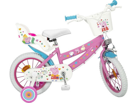 Peppa Pig Παιδικό Ποδήλατο Πόλης 14" Ροζ