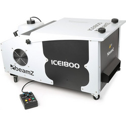 BEAMZ ICE1800 Fogger Μηχανή πάγου ομίχλης 1800 Watt DMX και Ενσύρματο Χειριστήριο 160.518
