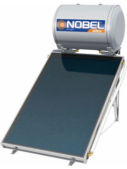 Nobel Aelios CUS Ηλιακός Θερμοσίφωνας 160lt 2.6m² Glass Διπλής Ενέργειας