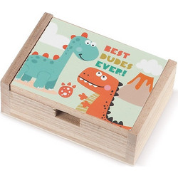 Ξύλινο κουτί Δεινόσαυρος