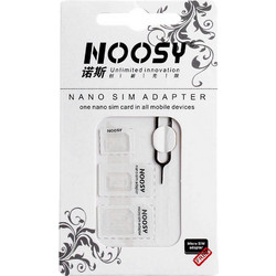 Noosy Adapter Nano Micro Sim 3in1 Σετ iPhone