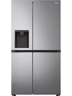LG GSLV70PZTE Ψυγείο Ντουλάπα 635lt Full No Frost Υ179xΠ91.3xΒ73.5cm Inox
