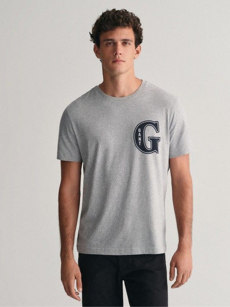 Μπλούζα T-shirt Gant - 93 GREY MELANGE - 141496