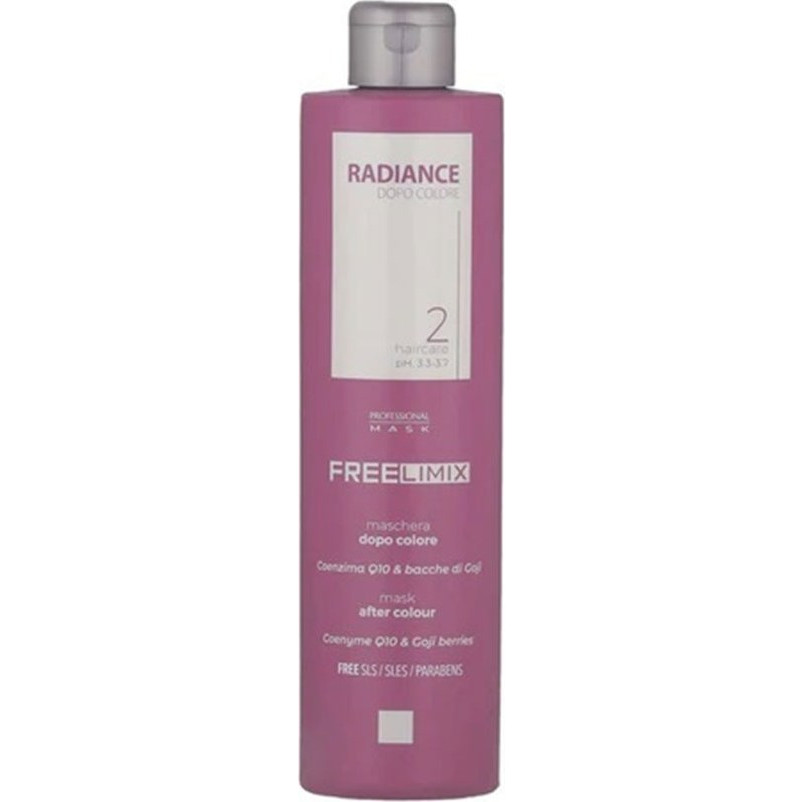 Freelimix Radiance Μάσκα Μαλλιών για Προστασία Χρώματος για Βαμμένα Μαλλιά 500ml
