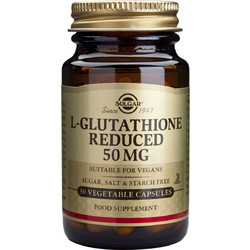 Solgar L-Glutathione 50mg 30 Κάψουλες