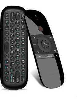 Ασύρματο πληκτρολόγιο W1 Mouse 2.4G Fly Air Mouse Chargeable Mini Remote Control για Android TV Box