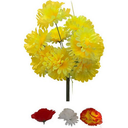 Λουλούδια Μπουκέτο Με 9 Κλαδιά 38εκ - 4 Χρώματα TNS (9FLW-H38)