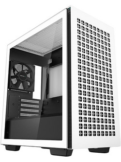 Deepcool CH370 White Gaming Micro Tower Κουτί Υπολογιστή με Πλαϊνό Παράθυρο