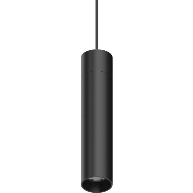 Ideal Lux Κρεμαστό Με Γραμμικό Φωτιστικό Arca Pendant 30o 4000K 223070 21W Μαύρο