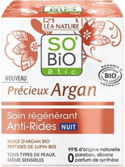 So' Bio Etic Argan Anti-Wrinkle Night Cream 50ml