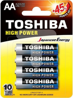 Toshiba High Power AA 4τμχ