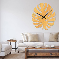 Ρολόι τοίχου εσωτερικού χώρου ξύλινο clock7 - Clock7-Άχρωμο, 0,80cmx0,80cm