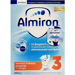 Nutricia Almiron 3 Βρεφικό Γάλα Σκόνη 12m+ Χωρίς Λακτόζη 600gr