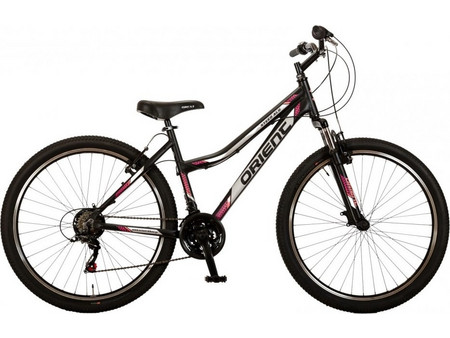 Orient Bikes Steed 21SP Γυναικείο Ποδήλατο BMX 27.5" Αλουμινίου με 21 Tαχύτητες Μαύρο Φούξια