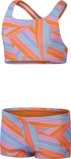 Speedo Allover Αθλητικό Παιδικό Μαγιό Bikini Set για Κορίτσι