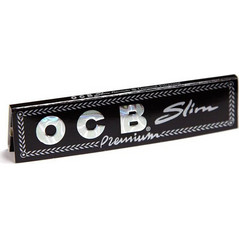 OCB Black Premium Long Narrow Papers (32 Φύλλα)