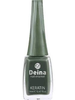 Deina cosmetics Βερνίκι Νυχιών με Κερατίνη No43 χακί 14ml