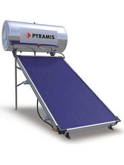 Pyramis Ecoline Ηλιακός Θερμοσίφωνας 160lt 2m² Διπλής Ενέργειας