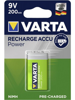 Varta Recharge Accu Power 9V 200mAh 1τμχ