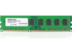 2-Power 2GB (1X2GB) DDR3 RAM 1333MHz
