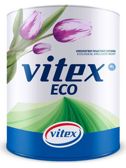 Vitex Eco Οικολογικό Αντιμουχλικό Πλαστικό Χρώμα Εσωτερικού Χώρου Λευκό 10lt