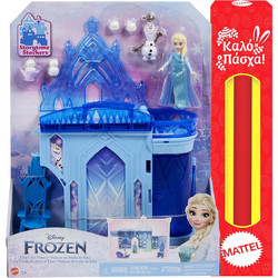 Mattel Λαμπάδα Disney Frozen Elsa & Κουκλόσπιτο