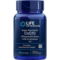 Life Extension Super - Absorbable CoQ10 50mg 60 Μαλακές Κάψουλες