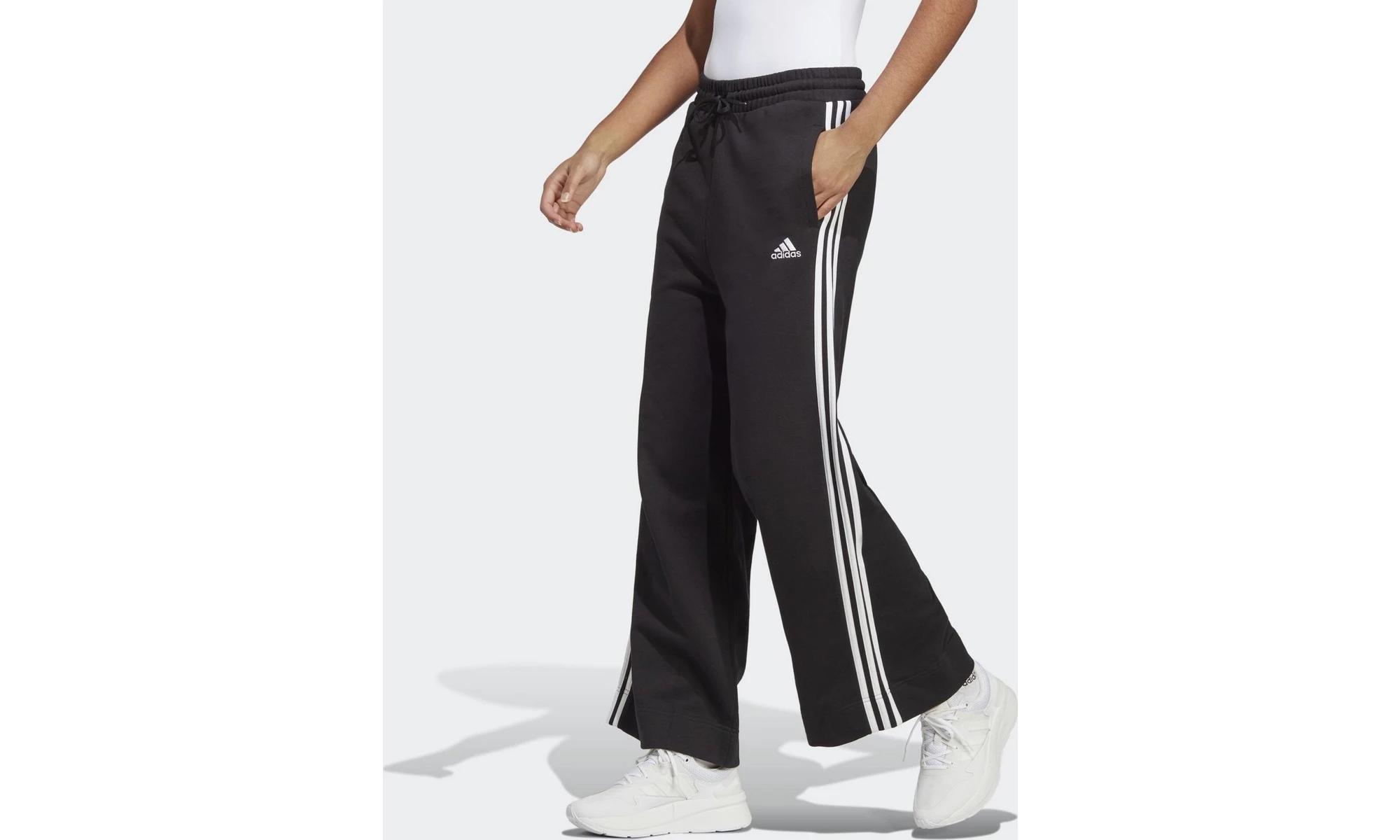 Wide Leg Track Pants -  Canada