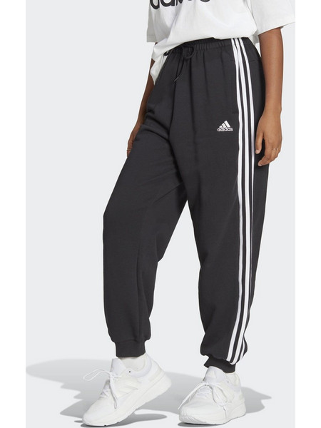 Adidas Γυναικείο Παντελόνι Φόρμας με Λάστιχο Μαύρο HA4375