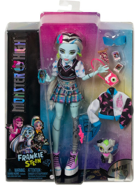 Mattel Monster High Clawdeen Frankie Stein με Αξεσουάρ