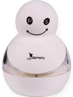 Πλαστικός Μύλος Πιπεριού Αλατιού Αλατοπίπερο σε Λευκό Χρώμα Luigi Ferrero FR-201M - Luigi Ferrero