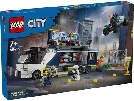 Lego City Police Mobile Crime Lab Truck για 7+ Ετών 60418