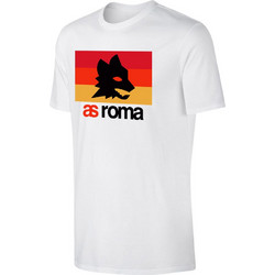 Ρόμα μπλουζάκι 'LUPETTO STRIPED' λευκό (SA001260)