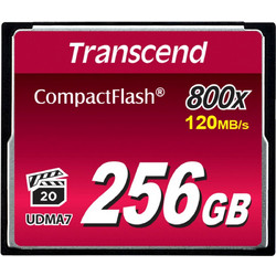 Transcend 800x Compact Flash 256GB